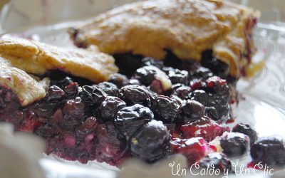 Arándanos…. Pilar, una crostata rústica y sus efectos especiales