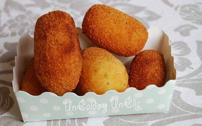 Croquetas de sobras de bacalao