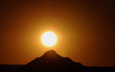 Solsticio de verano desde Segeda (Mara) Calatayud  Aragón / lugares y Placeres fotográficos.