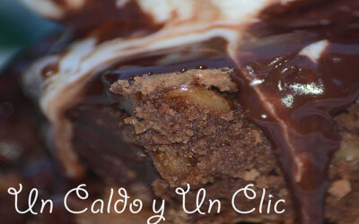 Brownie de chocolate y nueces