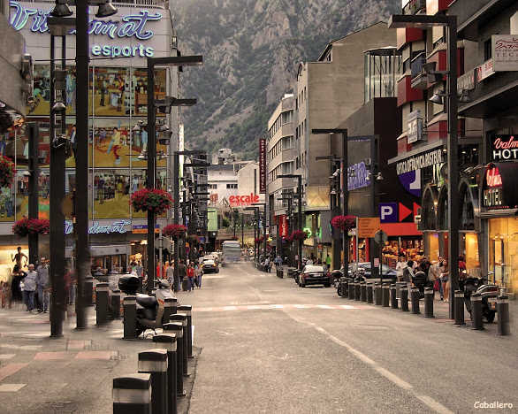 Calle principal de Andorra