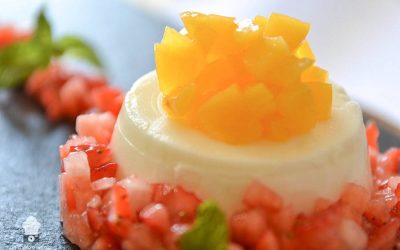 Flan de queso fresco