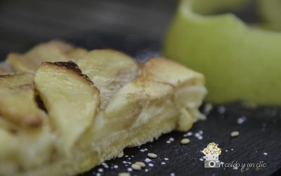 Tarta de manzana a la mantequilla