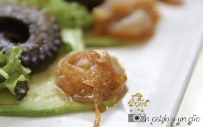 Ensalada de aguacate y pulpo